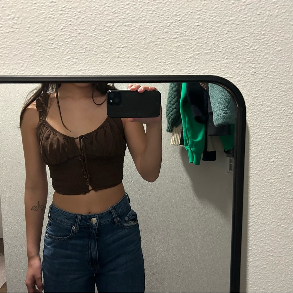 Brown Pacsun going out top